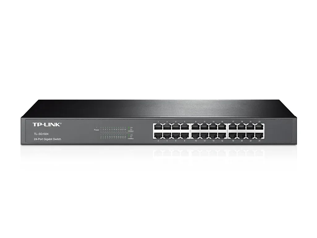 TL-SG1024. TP-LINK 24-1000 Ancho Gigabit Switch no-Administrable Rack