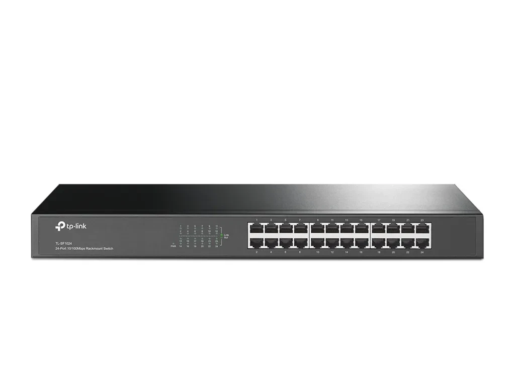 TL-SF1024 TP-LINK 24-100 Ancho Switch no-Admin Rack 220V-directo