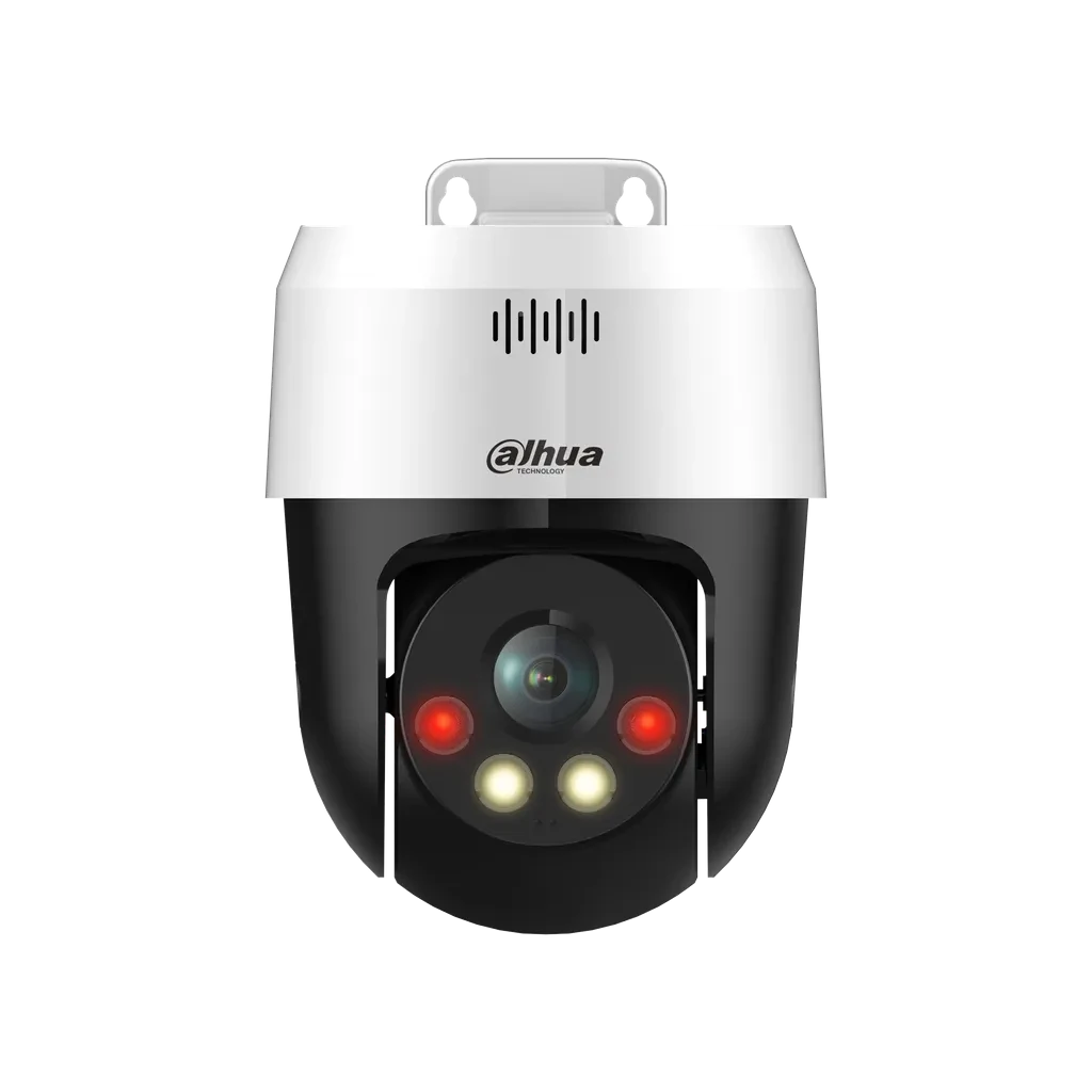 Cámara IP PT de 5MP ofrece visión Full Color y multivisión con disuasión activa