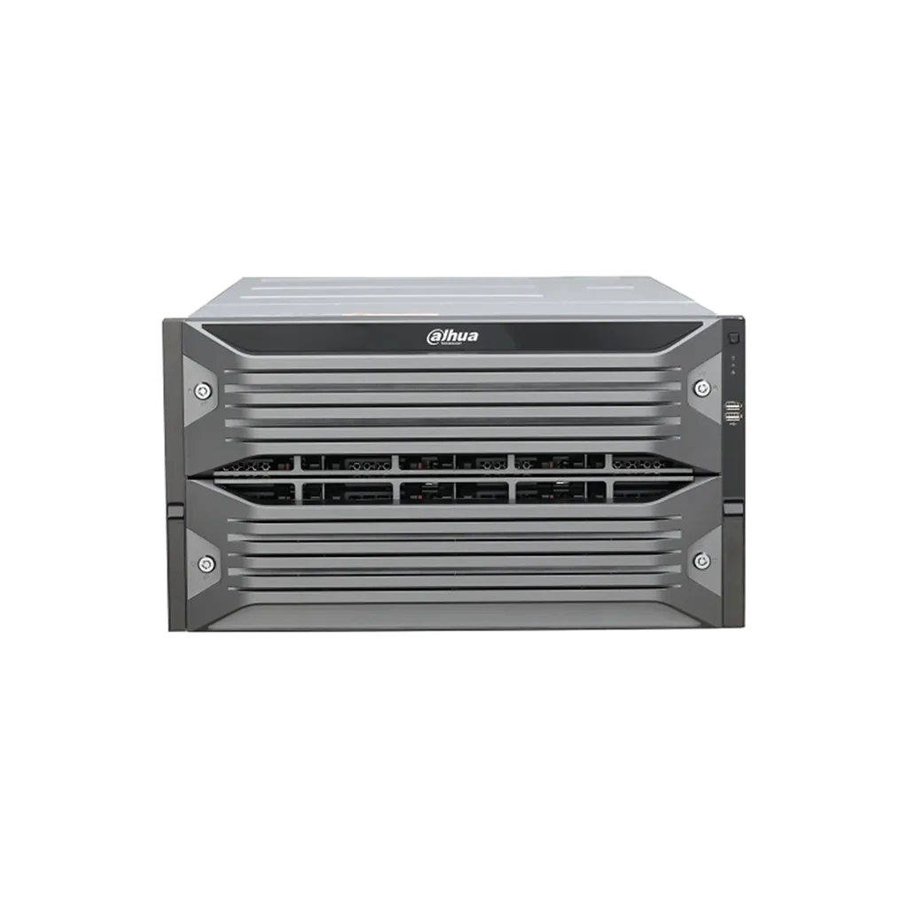DHI-EVS5148S-S2. Almacenamiento de video integrado Dahua de 48 Bahías, soporta discos de hasta 20TB hot swap, soporta hasta 320 canales de video (sin sobrepasar el bandwidth)
