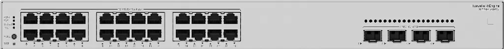 S220S-24P4J. Switch Hauwei eKit 24 puertos PoE+ 10/100/1000Base-T 4 Puertos 2.5GE SFP capacidad de conmutación de 68 Gbit/s capacidad de reenvió de paquetes de 51 Mpps