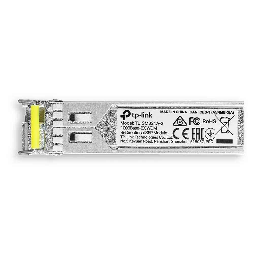 SM321A-2. Módulo SFP bidireccional 1000Base-BX WDM