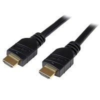 StarTech.com Cable HDMI de alta velocidad 10m - 2x Macho - Ultra HD 4k x 2k  - Activo CL2 Instalación Interna en Pared - Negro - Cable HDMI - HDMI macho a HDMI macho - 10 m - doble blindado -