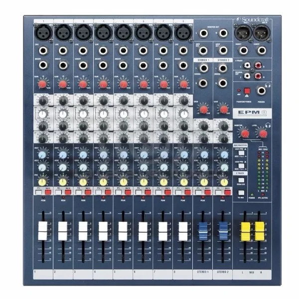 Soundcraft EPM8 - Analog Mixer - Mezcladores de alto rendimiento y bajo costo