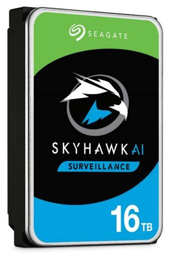 Seagate SkyHawk - Hard drive - 16 TB - 3.5" - 7200 rpm - Serial ATA