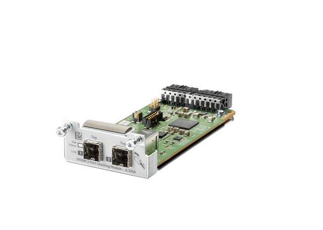 HPE Aruba - Módulo de apilamiento de red 2 - para HPE Aruba 2930M 24 Smart Rate POE+ 1-Slot