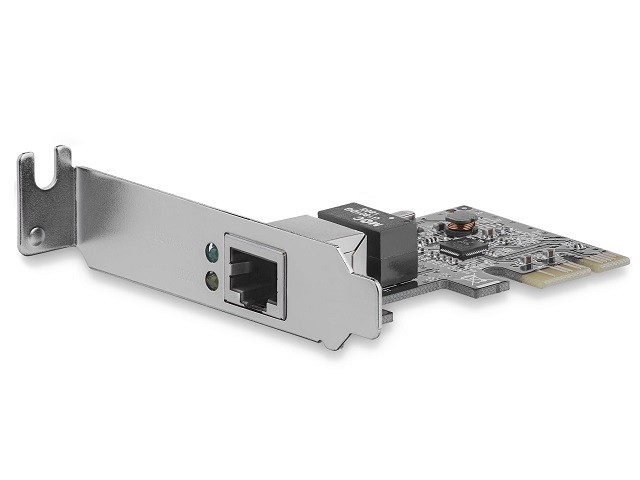 StarTech.com Tarjeta de Red PCI Express de 1 Puerto Gigabit Ethernet -Adaptador NIC PCI-E - 1x RJ45 Hembra - Perfil Bajo - Adaptador de red - PCIe perfil bajo - Gigabit Ethernet x 1