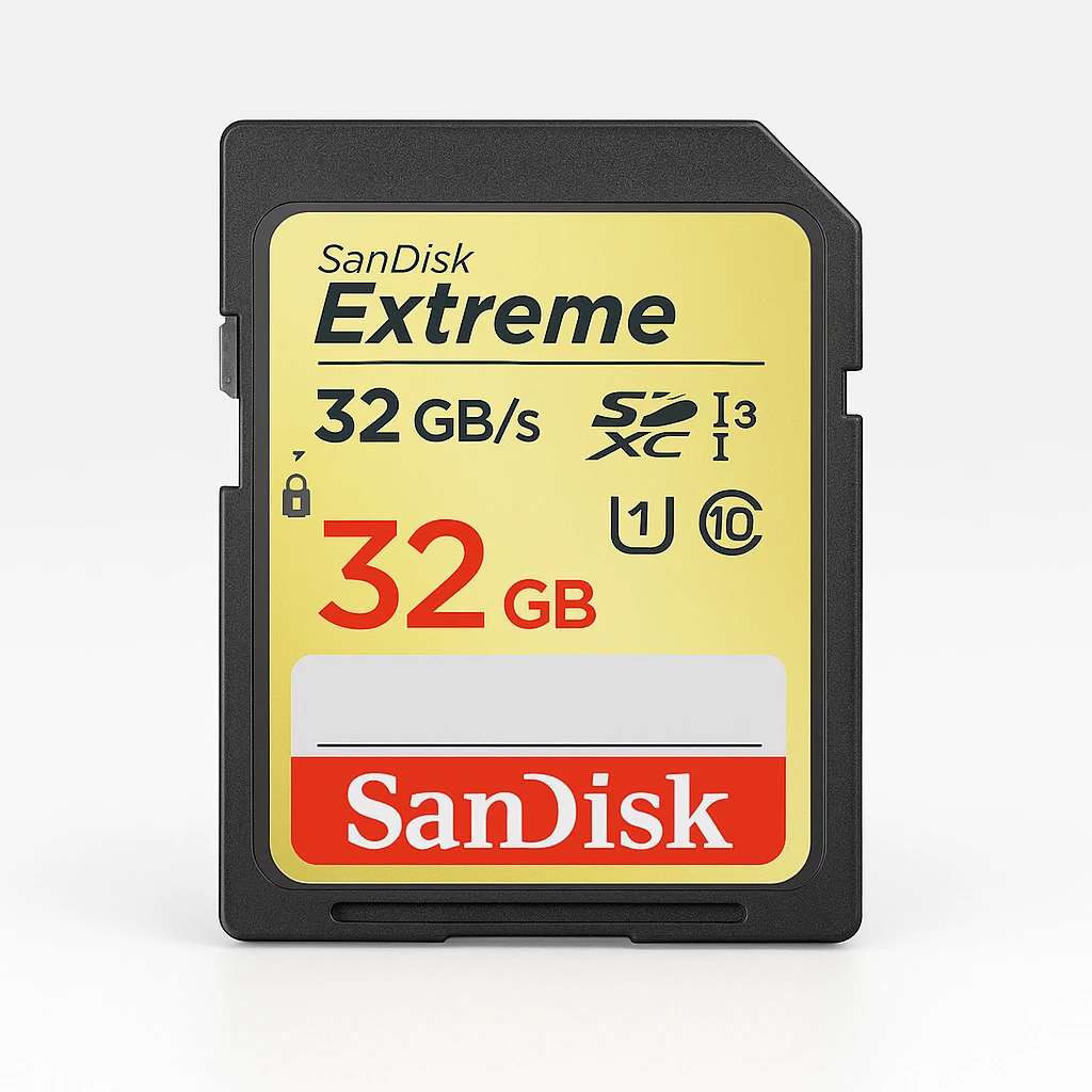SanDisk Extreme - Tarjeta de memoria flash - 32 GB - Video Class V30 / UHS Class 3 / Class10 - SDHC UHS-I