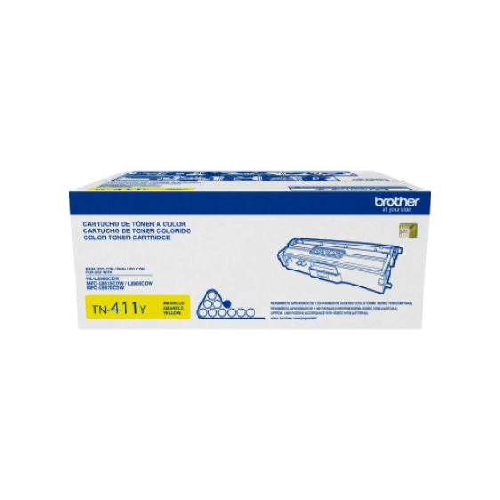 Brother TN - TN411Y - Toner cartridge - Yellow