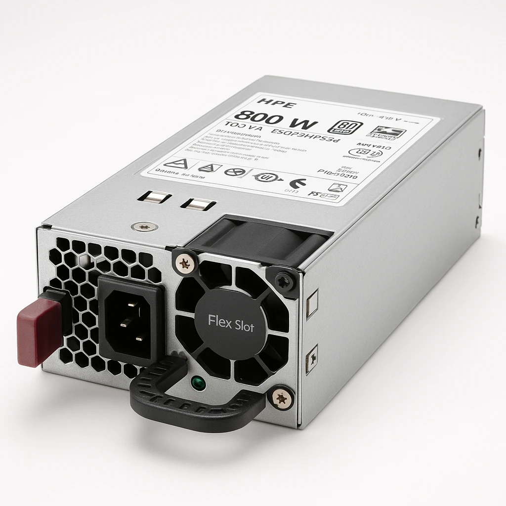 HPE - Fuente de alimentación - conectable en caliente (módulo de inserción) - Flex Slot - 80 PLUS Platinum - CA 100-240 V - 800 vatios - 908 VA