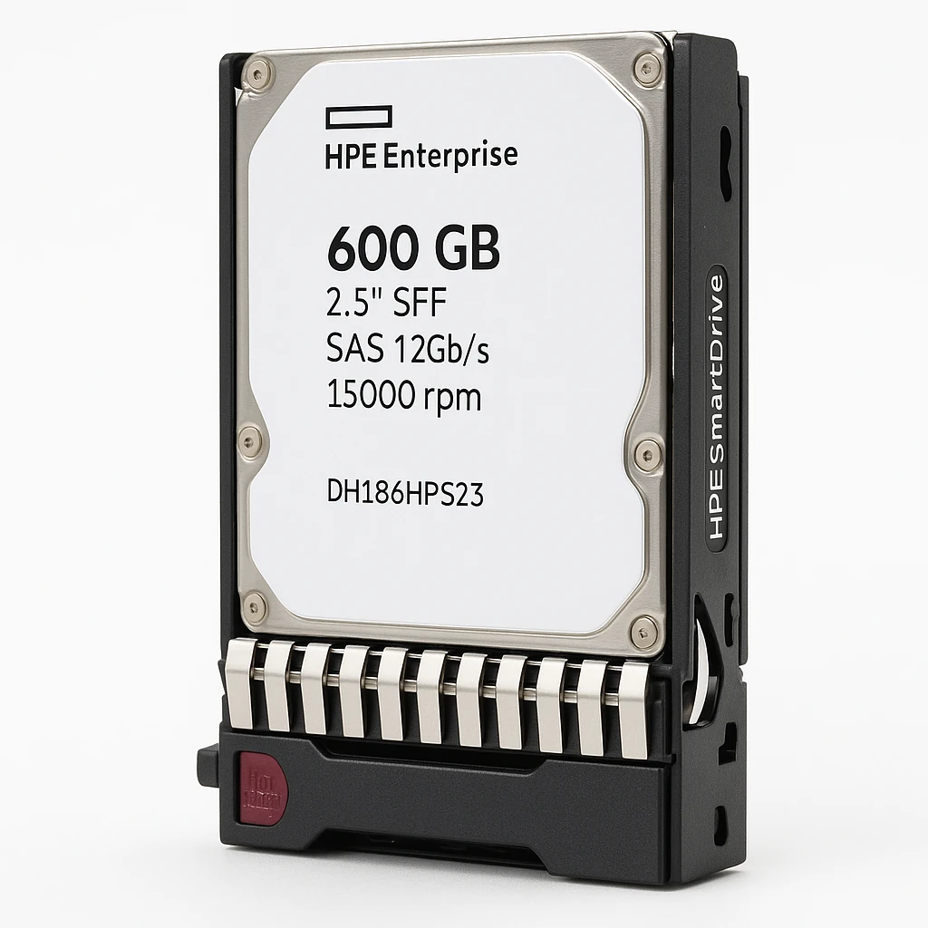 HPE Enterprise - Disco duro - 600 GB - hot-swap - 2.5" SFF - SAS 12Gb/s - 15000 rpm - con HPE SmartDrive carrier