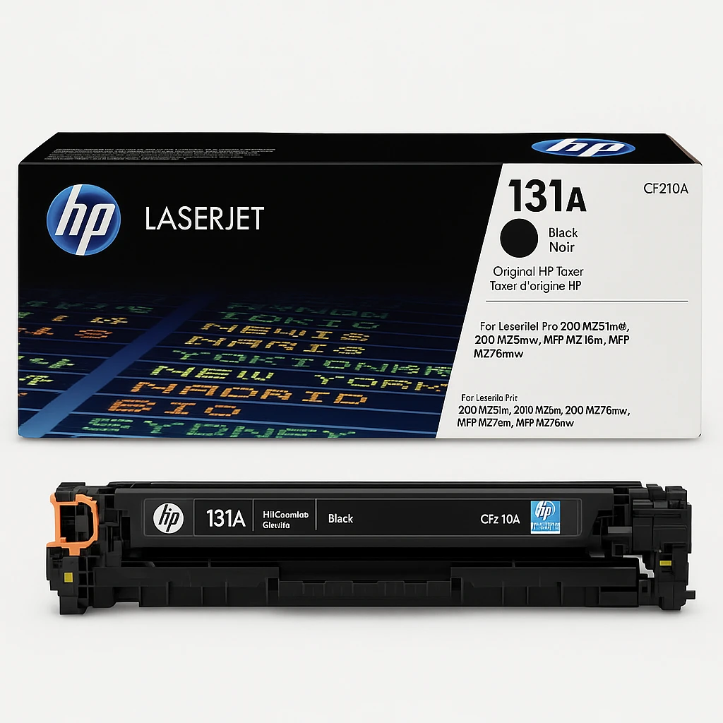 HP 131A - Negro - original - LaserJet - cartucho de tóner (CF210A) - para LaserJet Pro 200 M251n, 200 M251nw, 200 M276nw, MFP M276n, MFP M276nw