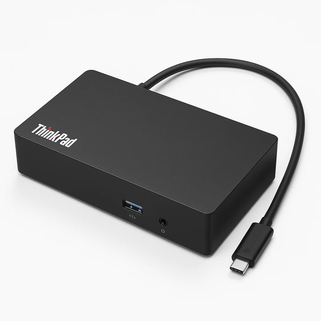 Lenovo ThinkPad USB-C Dock - Estación de conexión - USB-C - VGA - 1GbE - 90 vatios - Italia