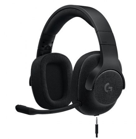 Logitech G433 - Auricular - 7.1 canales - tamaño completo - cableado - negro