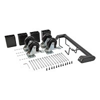 Eaton Tripp Lite Series Charging Station Cart Conversion Kit with Handle, Casters & Cord Manager - Carrito - para 16 PC tablet/portátiles - negro