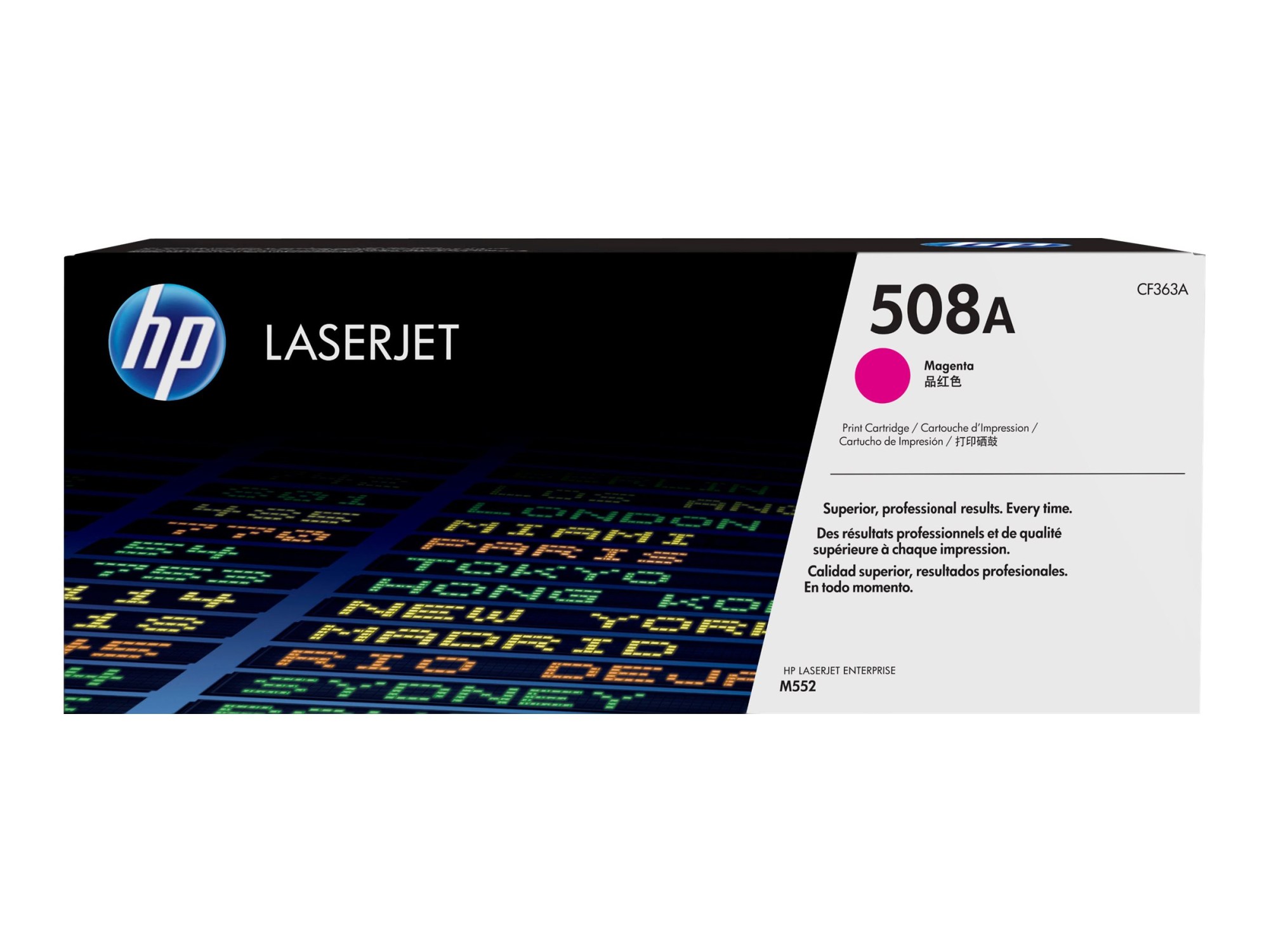 HP 508A - Magenta - original - LaserJet - cartucho de tóner (CF363A) - para Color LaserJet Enterprise MFP M577; LaserJet Enterprise Flow MFP M577