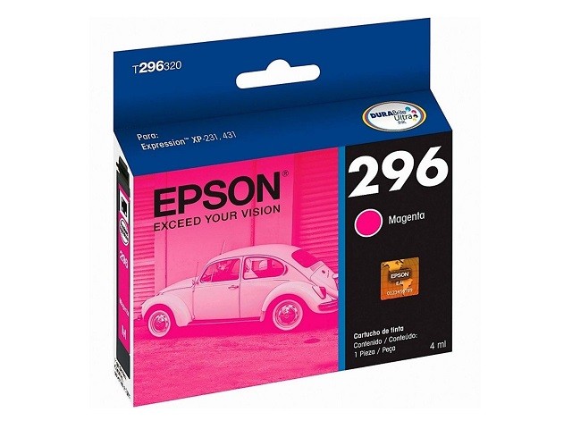 Epson 296 - Magenta - original - cartucho de tinta - para Expression XP-231, XP-241, XP-431, XP-441