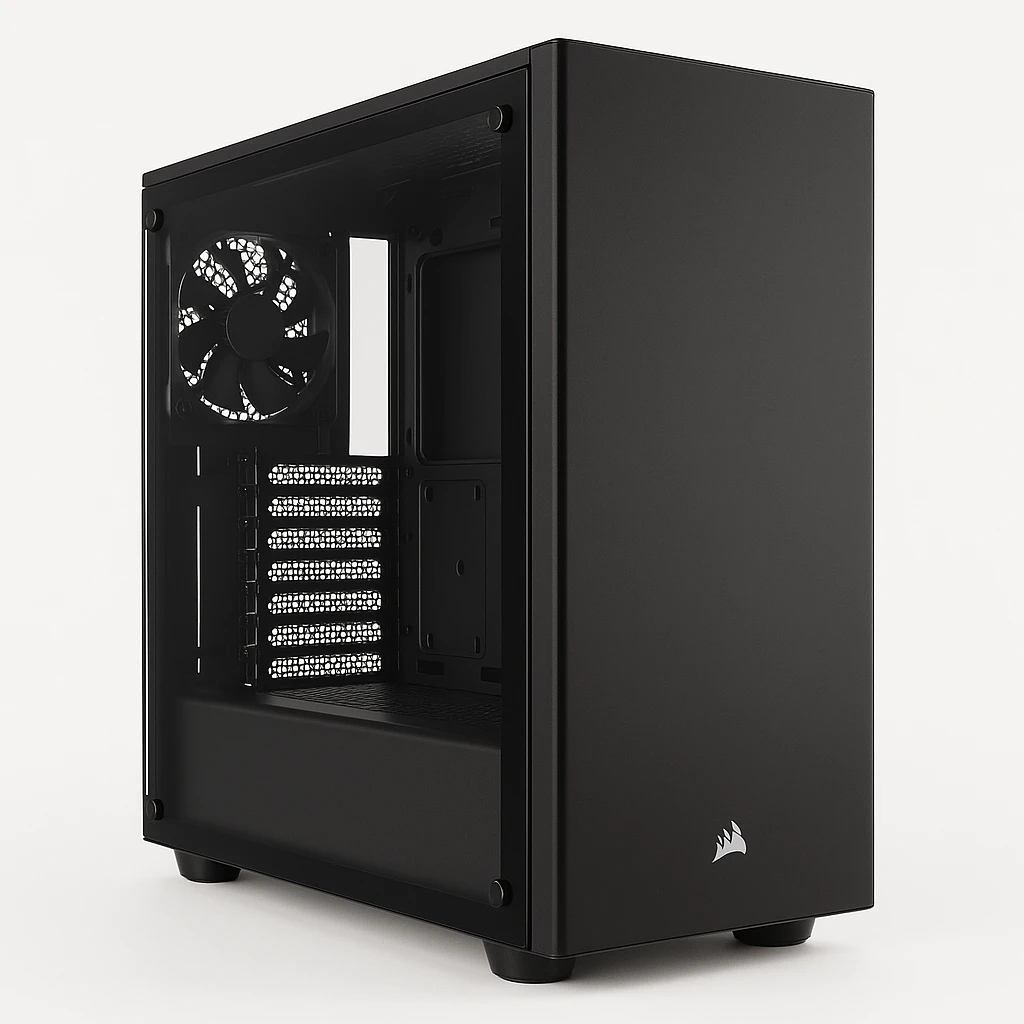 CORSAIR Carbide Series 275R - Torre - ATX - panel lateral con ventana (cristal templado) - sin fuente de alimentación (ATX) - negro - USB/Audio