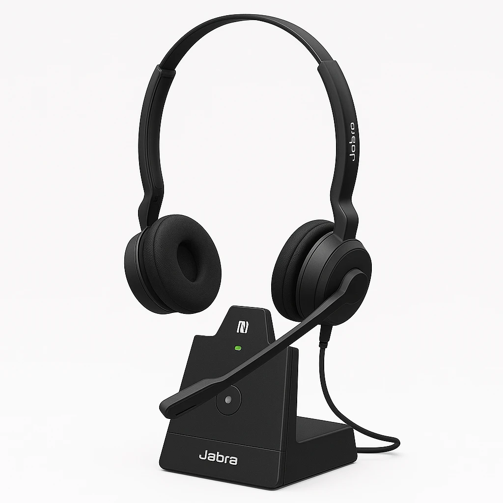 Jabra Engage 75 Stereo - Auricular - en oreja - DECT - inalámbrico - NFC