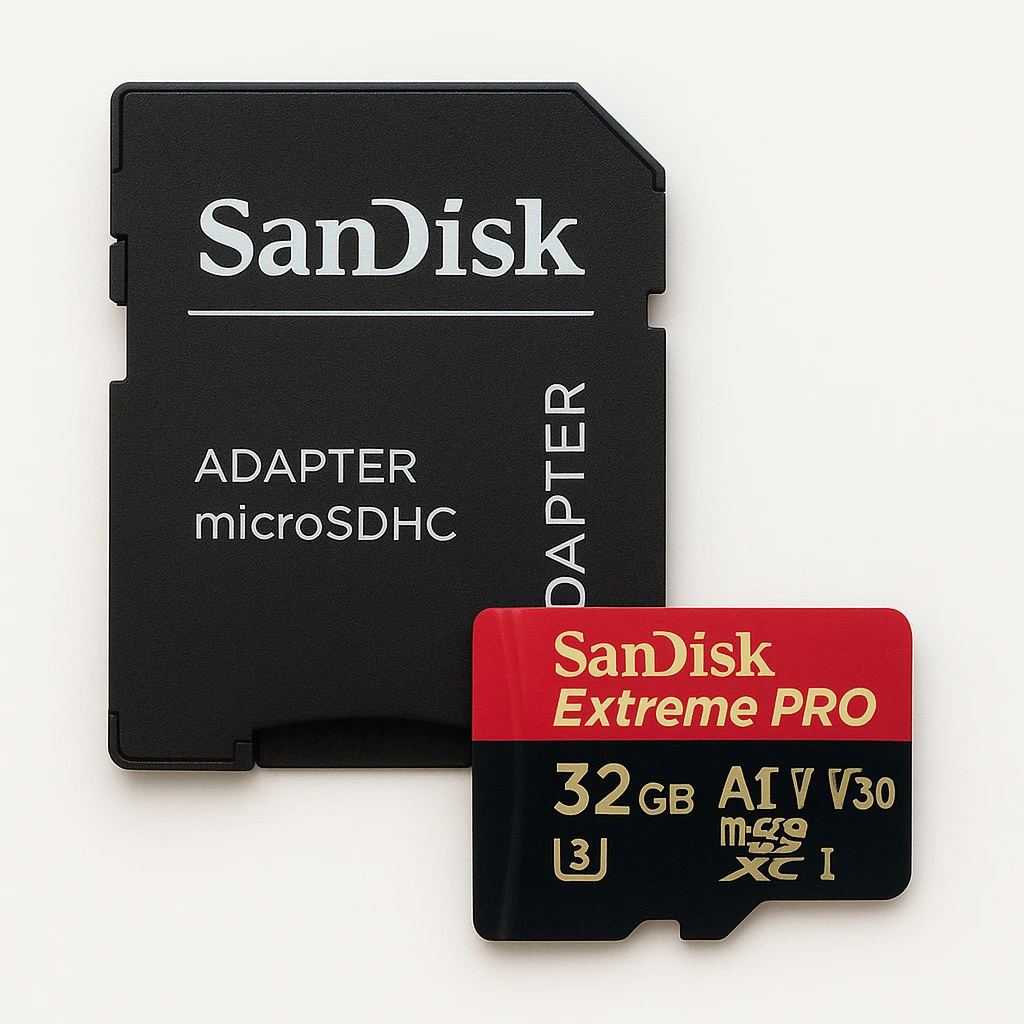 SanDisk Extreme Pro - Tarjeta de memoria flash (adaptador microSDXC a SD Incluido) - 32 GB - A1 / Video Class V30 / UHS-I U3 - 667x - microSDHC UHS-I