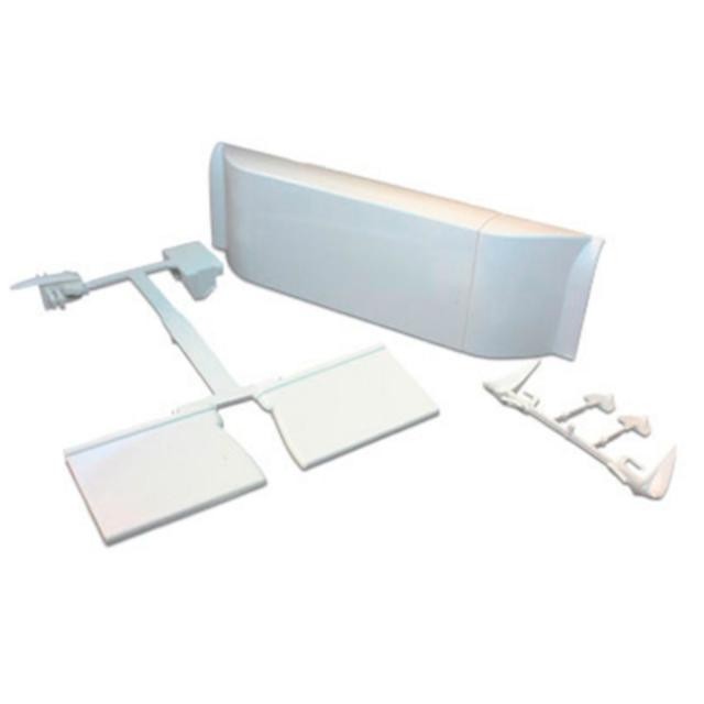 Legrand DLP - Cable raceway flat junction - blanco, RAL 9003 (paquete de 10)