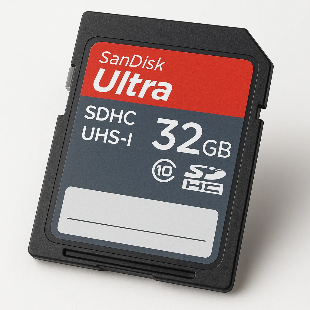 SanDisk Ultra - Tarjeta de memoria flash - 32 GB - Class 10 - 533x - SDHC UHS-I
