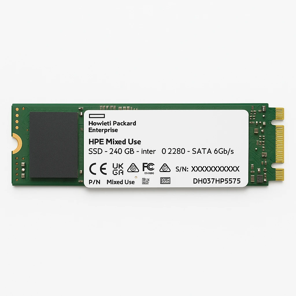 HPE Mixed Use - SSD - 240 GB - interno - M.2 2280 - SATA 6Gb/s