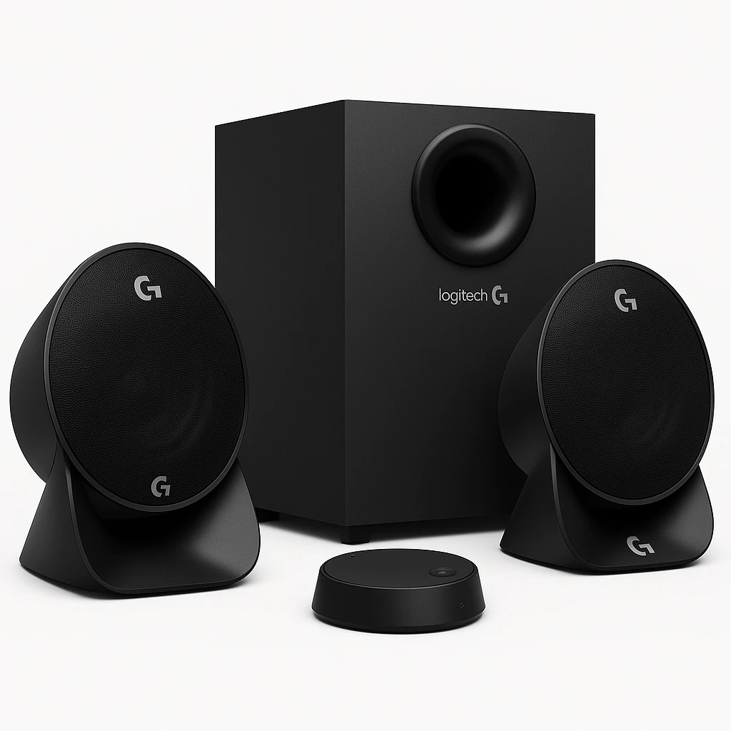 Logitech G560 - Sistema de altavoces - para PC - canal 2.1 - inalámbrico - Bluetooth - USB - 120 vatios (Total)
