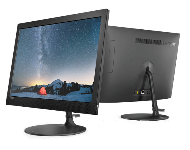 Lenovo - All-in-one - Intel Celeron J4005 / 2.08 GHz - 8 GB DDR4 SDRAM - 500 GB HDD - DVD±RW - 19.5" - Intel HD Graphics - Windows 10 Home - All black - Spanish