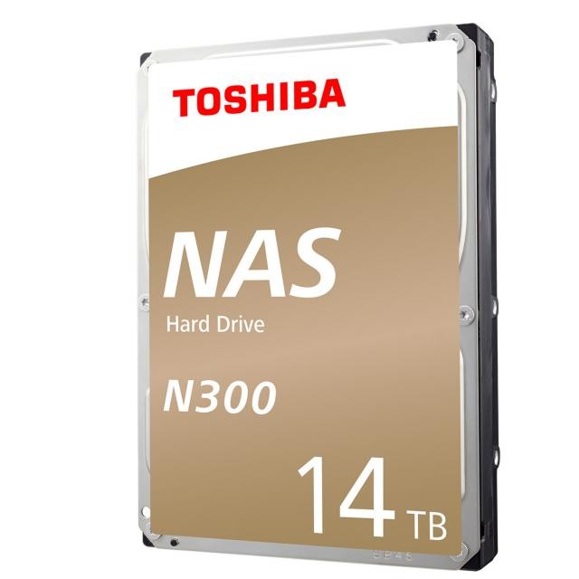Toshiba N300 NAS - Disco duro - 14 TB - interno - 3.5" - SATA 6Gb/s - 7200 rpm - búfer: 256 MB