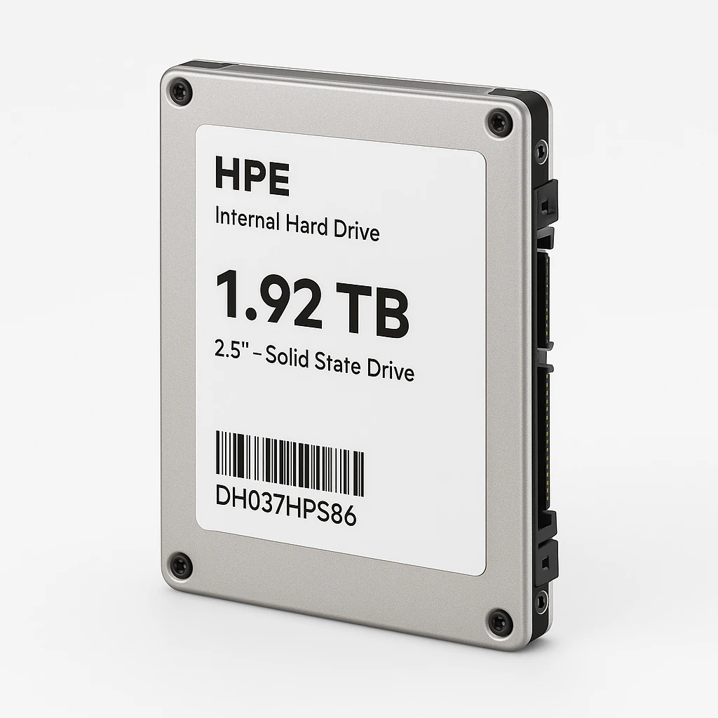 HPE - Internal hard drive - 1.92 TB - 2.5" - Solid state drive