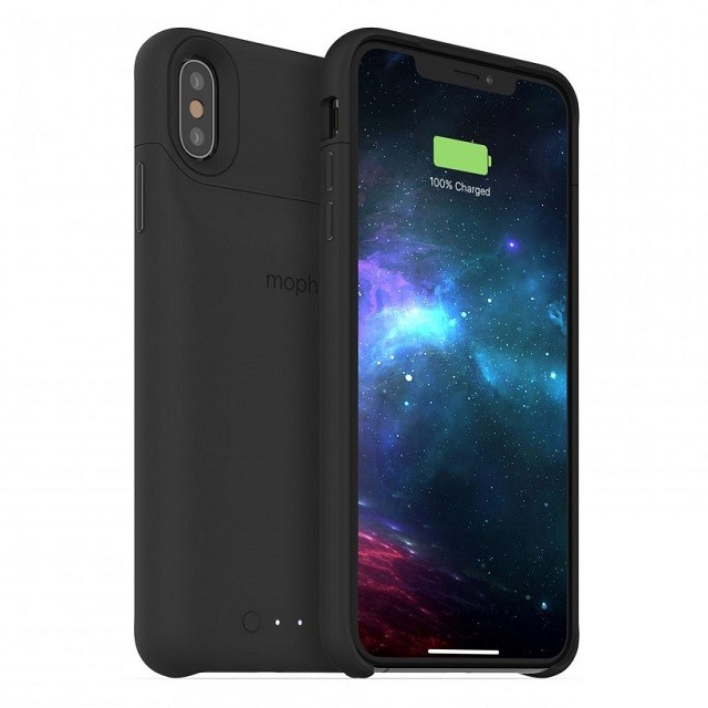 mophie Juice Pack access - Caja de batería para teléfono móvil - policarbonato - negro - para Apple iPhone XS Max