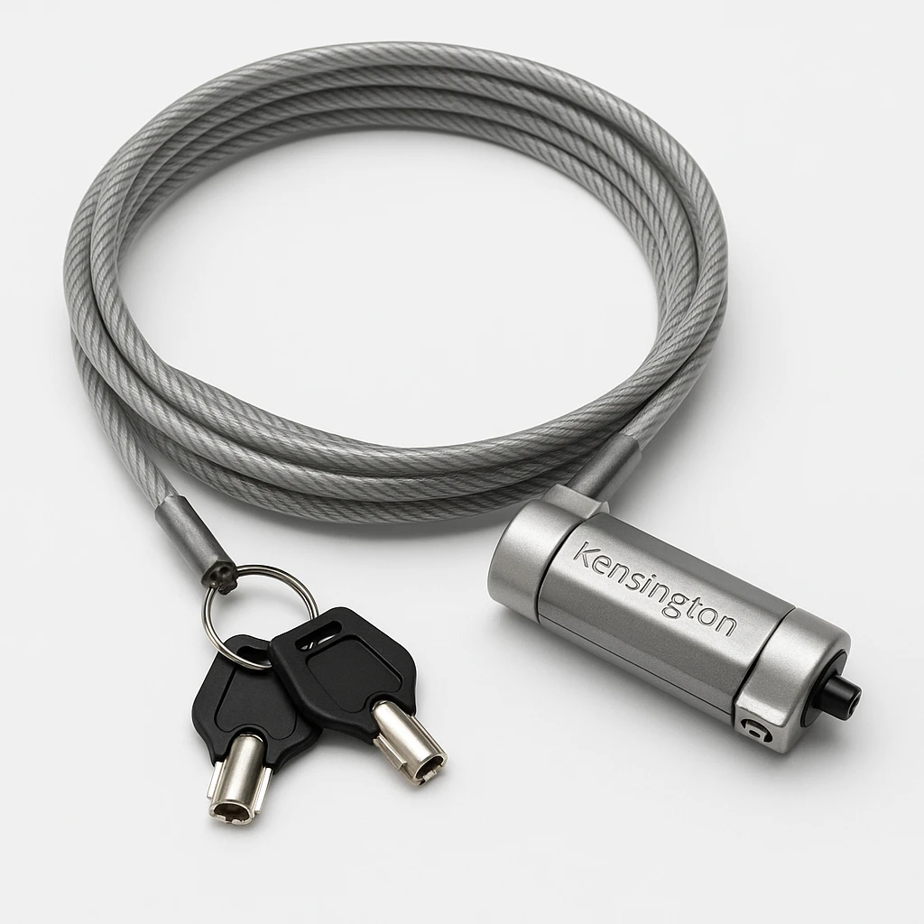 Kensington MicroSaver 2.0 Keyed Laptop Lock - Cable de seguridad - plata