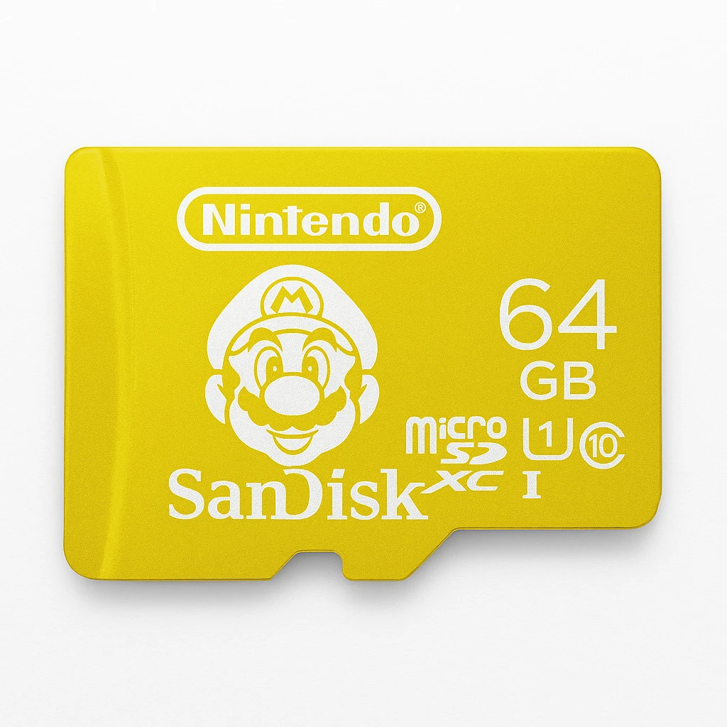 SanDisk - Flash memory card - microSDXC - 64 GB - Nintendo