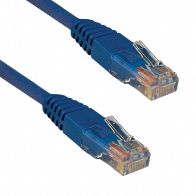Eaton Tripp Lite Series Cat5e 350 MHz Molded (UTP) Ethernet Cable (RJ45 M/M), PoE - Blue, 1 ft. (0.31 m) - Cable de interconexión - RJ-45 (M) a RJ-45 (M) - 30 cm - UTP - CAT 5e - moldeado, tr