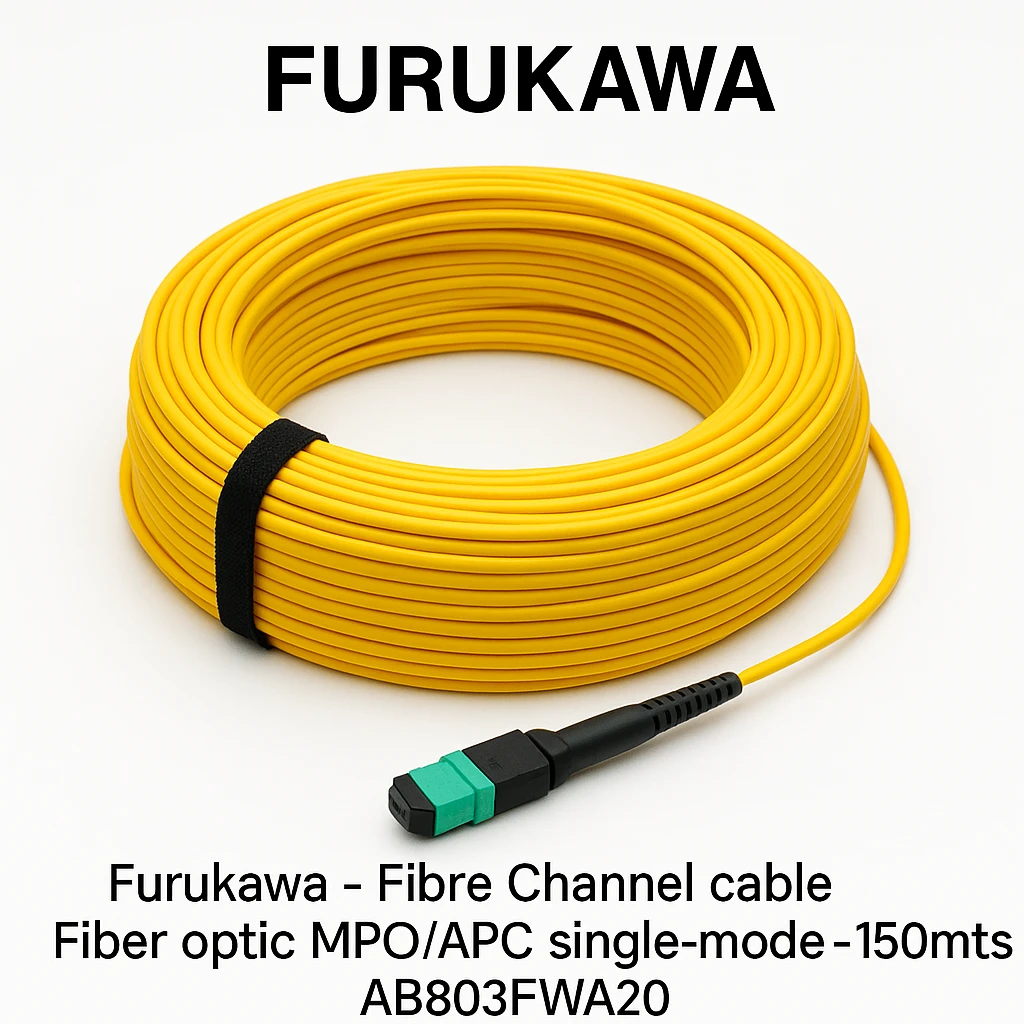 Furukawa - Fibre Channel cable - Fiber optic MPO/APC single-mode - 150mts