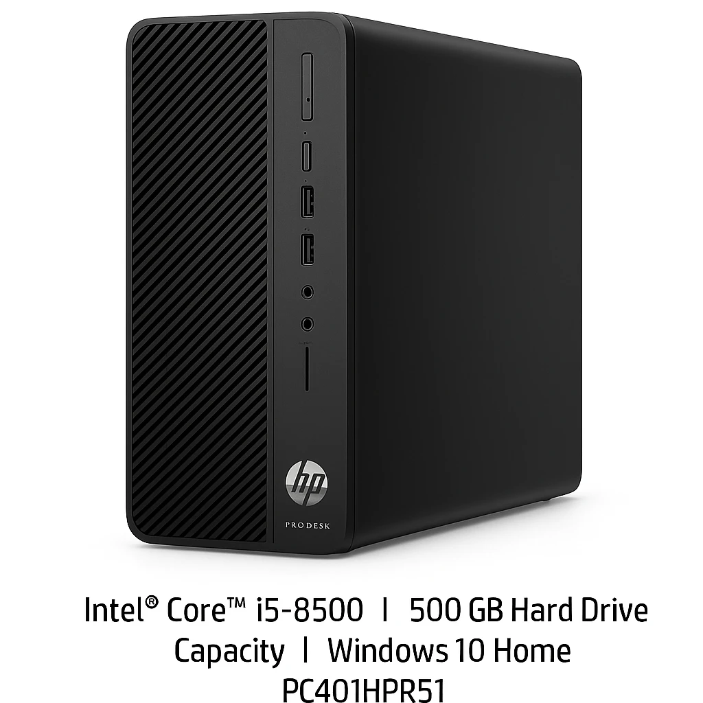 HP ProDesk - Desktop - Intel Core i5 I5-8500 - 8 GB - 500 GB Hard Drive Capacity - Windows 10 Home