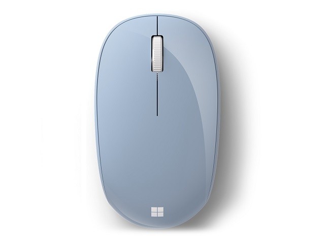 Microsoft Bluetooth Mouse - Ratón - óptico - 3 botones - inalámbrico - Bluetooth 5.0 LE - azul pastel