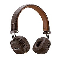 Marshall Major III Bluetooth - Auriculares con diadema con micro - en oreja - Bluetooth - inalámbrico - marrón