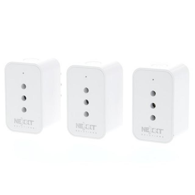 Nexxt Solutions Connectivity - smart plug Chile 3PK