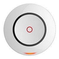 Hikvision - Panic Button - DS-PD1-EB-WR-433MHz -  Botón de pánico inalámbrico para panel de alarma - Uso interior - Protegidos por el cifrado AES-128 - Comunicación en 2 vías (hasta 800 metro