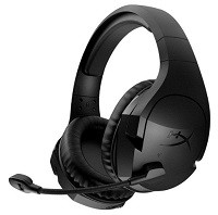 HyperX Cloud Stinger - Auricular - tamaño completo - 2,4 GHz - inalámbrico - negro