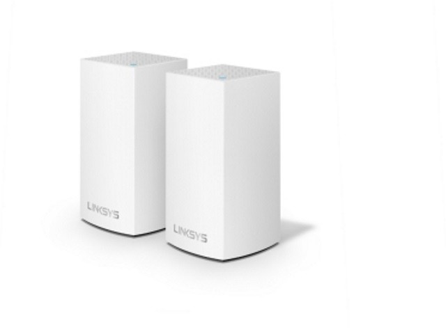 Linksys VELOP Whole Home Mesh Wi-Fi System WHW0102 - - sistema Wi-Fi - (2 enrutadores) - malla - 1GbE - Wi-Fi 5 - Bluetooth - Doble banda
