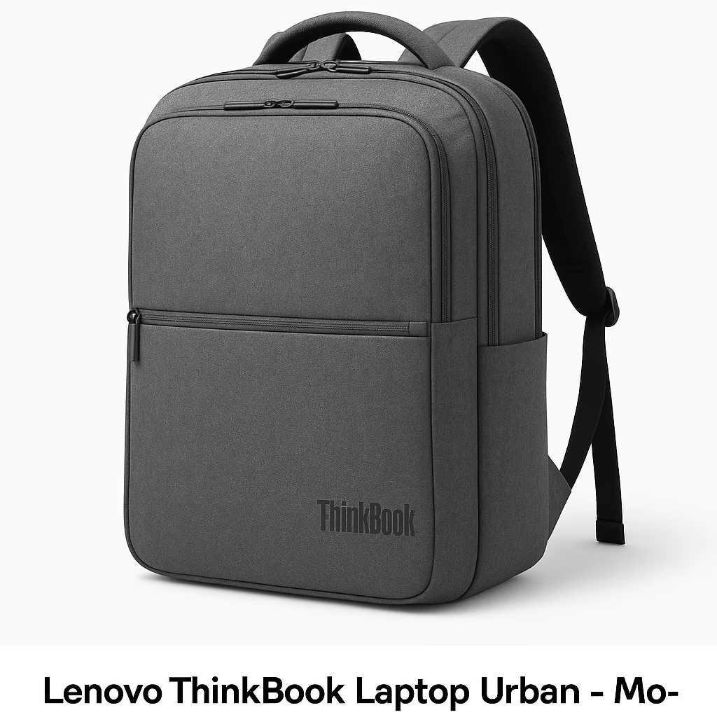 Lenovo ThinkBook Laptop Urban - Mochila para transporte de portátil - 15.6" - gris