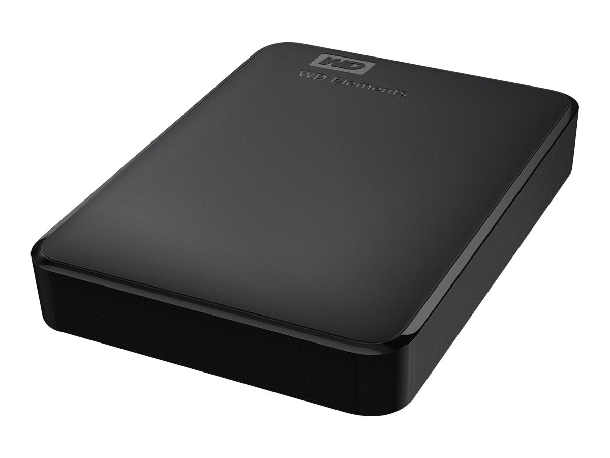 WD ELEMENTS Almacenamiento portátil WDBU6Y0040BBK - Disco duro - 4 TB - externo (portátil) - USB 3.0