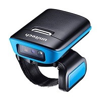 Unitech MS652 - Ring Barcode Scanner 2D - Bluetooth 4.1 - Ring para 2 Dedos - Compatible con IOS & Android - IP42 - Resiste Caidas de 1.5 mts - Bateria para turno 13 horas  - Memoria Flash Al