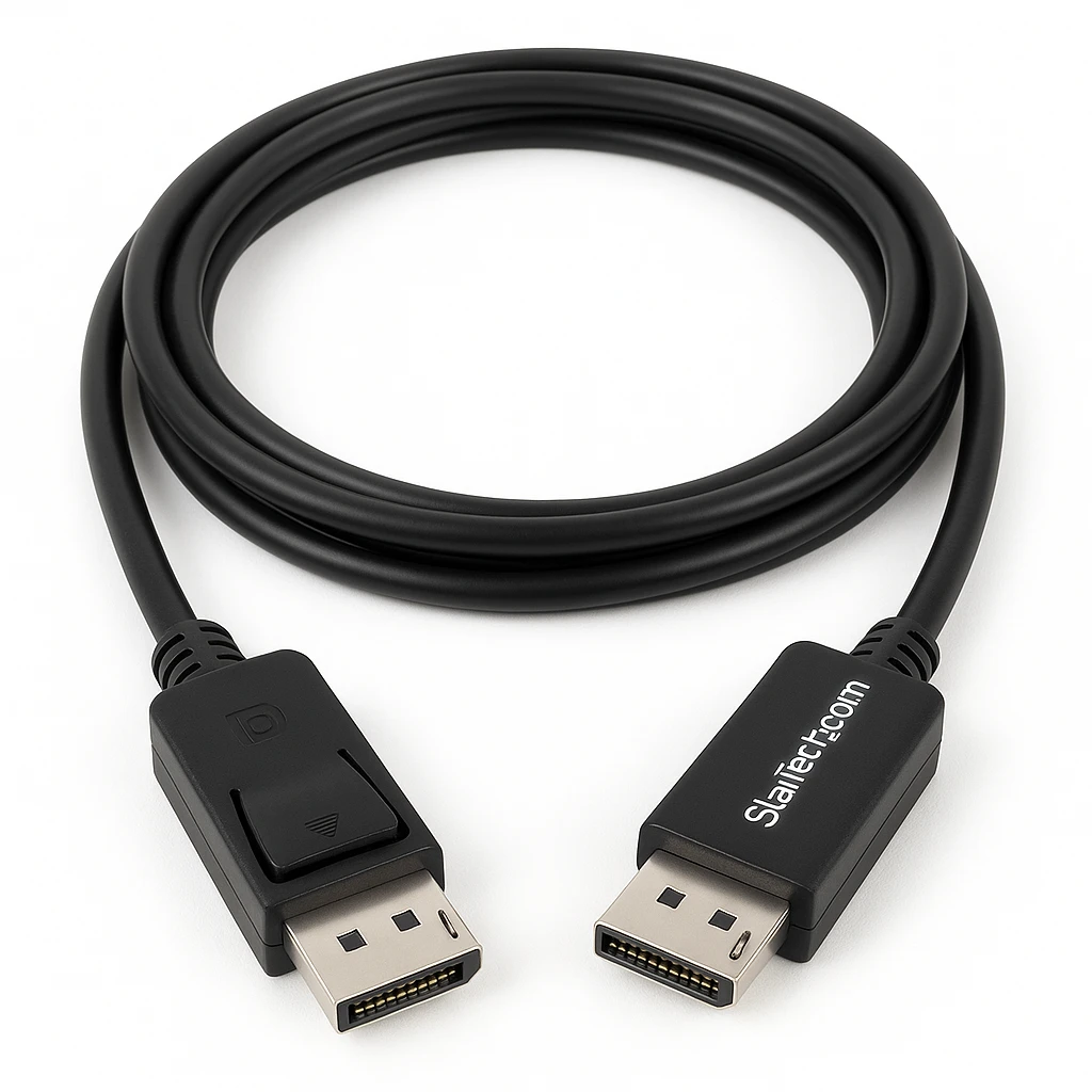 StarTech.com Cable DisplayPort 1.4 de 3m - Certificado VESA - 8K 60Hz - HBR3 - HDR - Cable de Monitor DP a DP -  UltraHD 4K 120Hz (DP14MM3M) - Cable DisplayPort - DisplayPort (M) enganchado a
