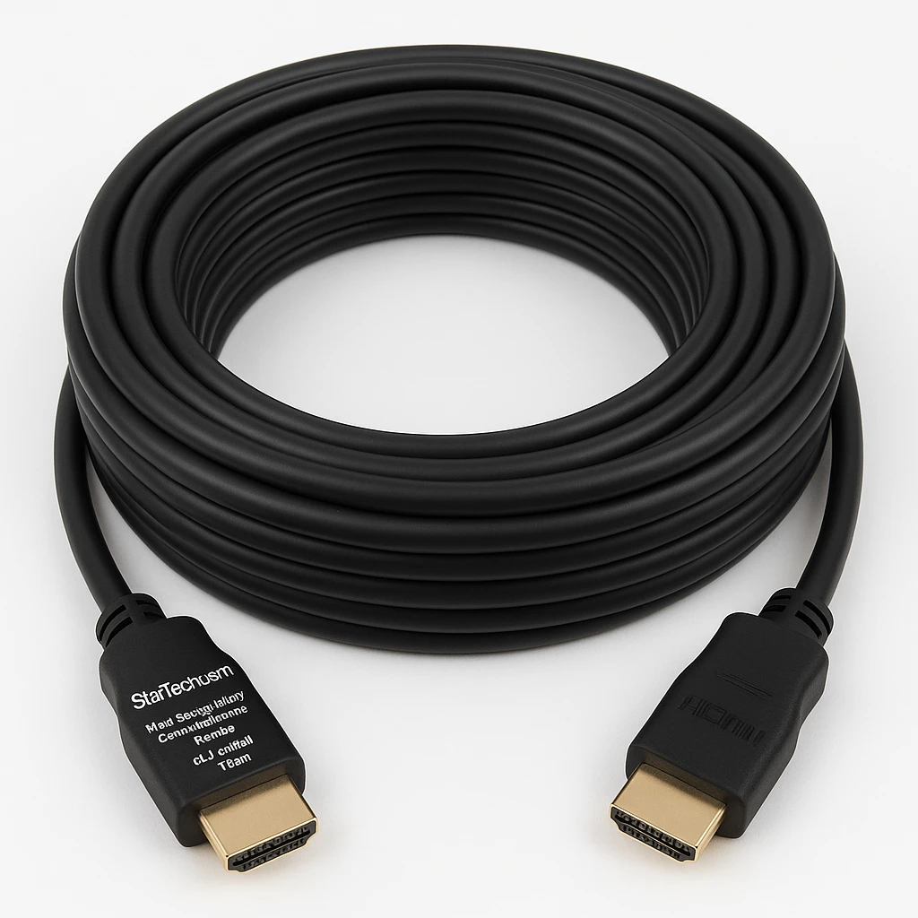 StarTech.com Cable de 15 metros HDMI con ethernet de alta velocidad Activo 4K - Cable HDMI CL2 para Instalación en Pared - Cable HDMI - HDMI macho a HDMI macho - 15 m - compatibilidad con 4K 