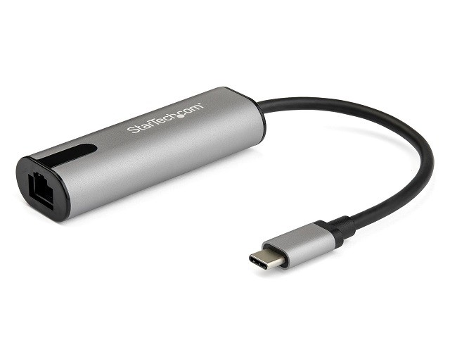 StarTech.com Adaptador de Red Ethernet USB-C a RJ45 2,5 Gigabit LAN - 2.5GBASE-T - USB Tipo C - Mac Windows y Linux - (US2GC30) - Adaptador de red - USB-C - Gigabit Ethernet 10M/100M/1G/2,5 x