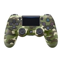 Sony DualShock 4 v2 - Mando de videojuegos - inalámbrico - Bluetooth - verde camuflaje - para Sony PlayStation 4